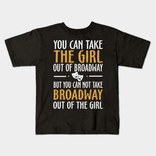 Broadway Girl Kids T-Shirt